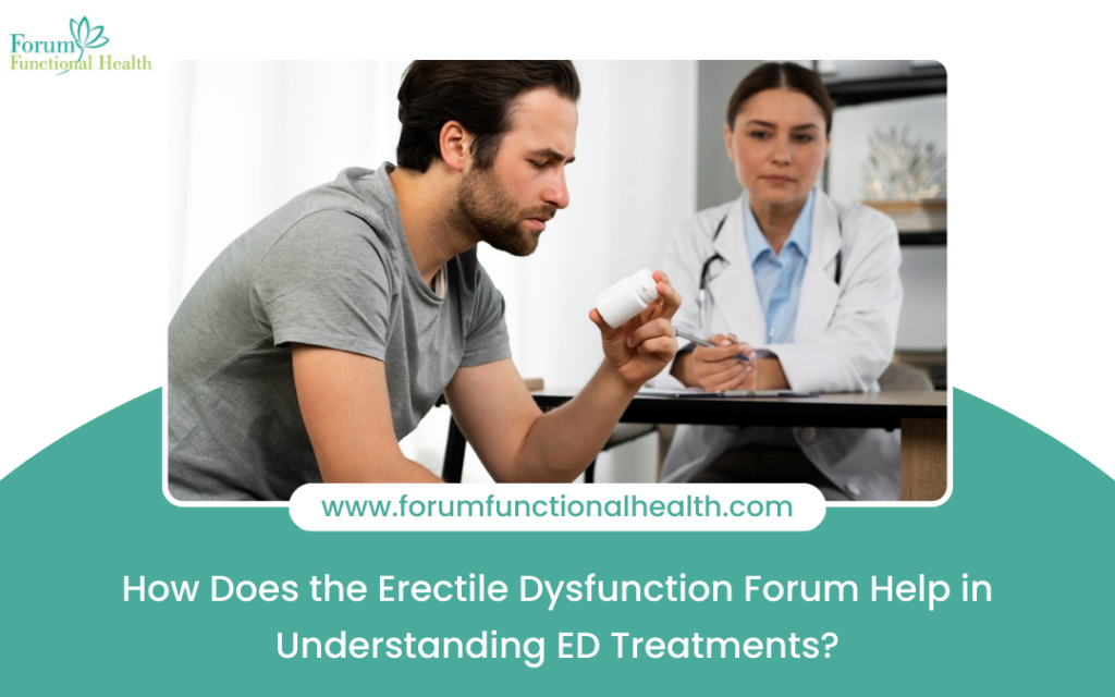 Erectile Dysfunction Forum | Understanding ED Treatments