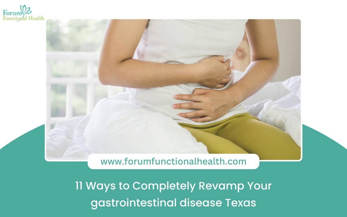 Texas gastroenterologist examining patient with gastrointestinal disease using modern treatment options