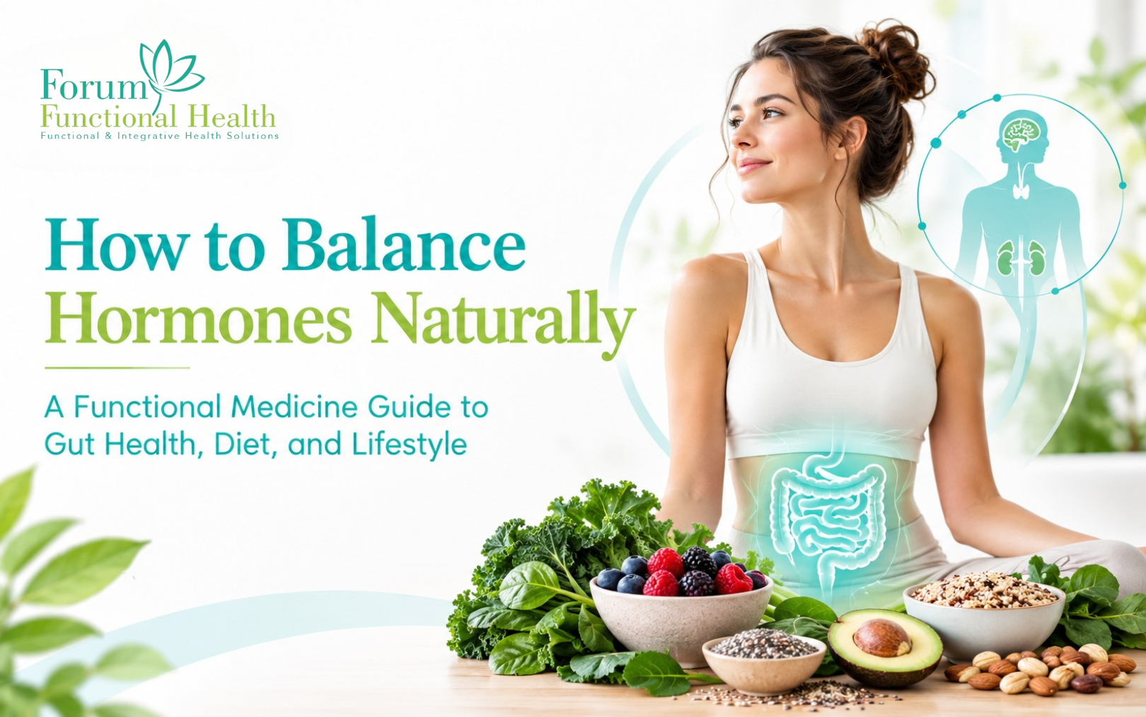 How to Balance Hormones Naturally: A Functional Medicine Guide to Gut Health, Diet, and Lifestyle