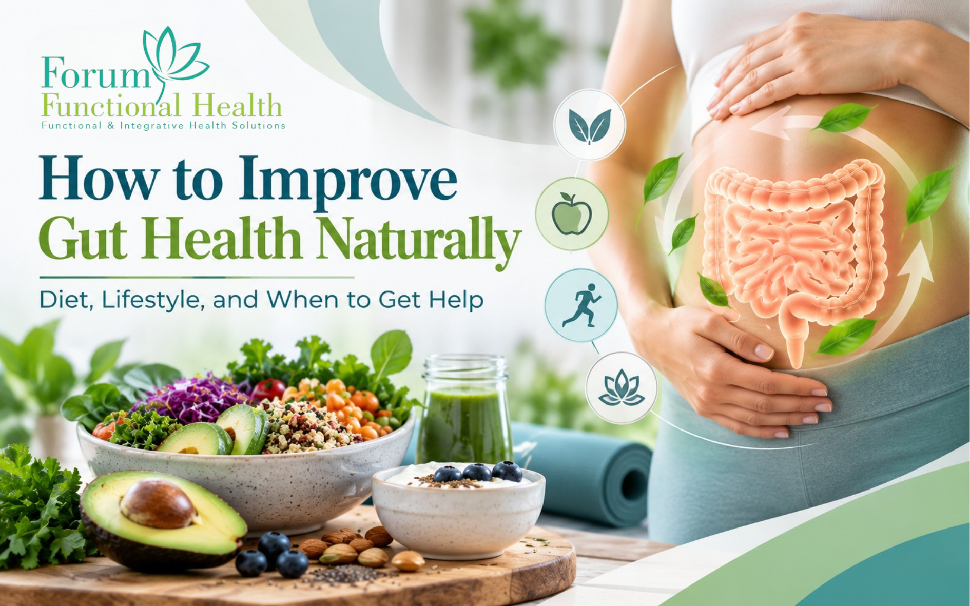 How to Improve Gut Health Naturally: Diet, Lifestyle, and When to Get Help