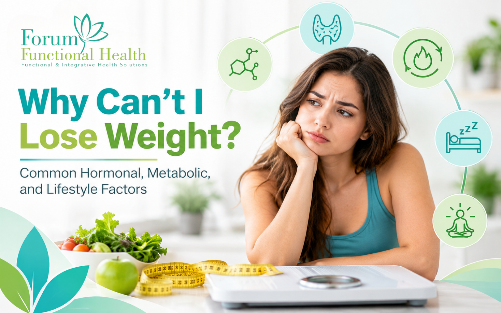 Why Can’t I Lose Weight? Common Hormonal, Metabolic, and Lifestyle Factors